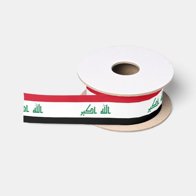irakisches Flaggenband Satinband (Spule)