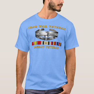 IrakVeteran Combat Action Abzeichen mit CAB IRAQ S T-Shirt