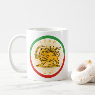 Iran-Erbe-Emblem Kaffeetasse