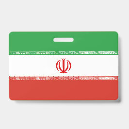 Iran flag ausweis