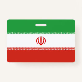 Iran flag ausweis