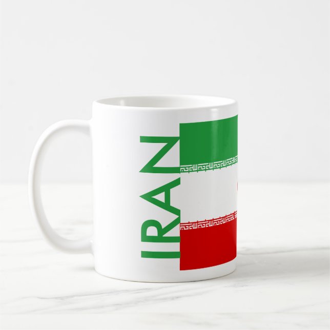 IRAN FLAG KAFFEETASSE (Links)