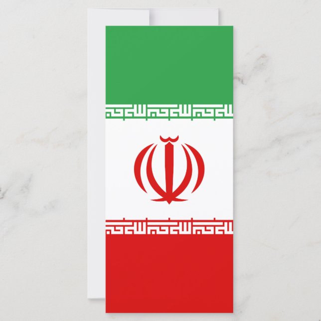 Iran-Flagge (Vorderseite)