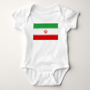 Iran-Flagge Baby Strampler