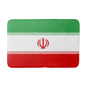 Iran-Flagge Badematte