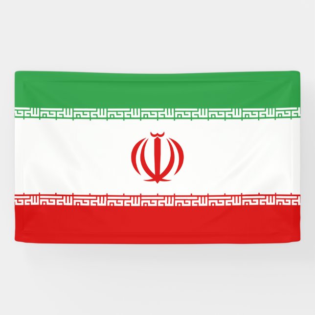 Iran-Flagge Banner (Horizontal)