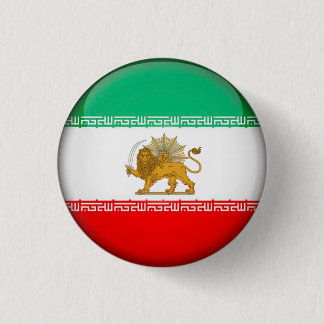Iran-Flagge Button