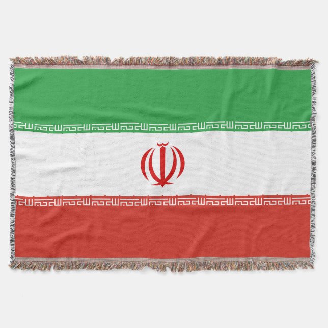 Iran-Flagge Decke (Vorderseite)