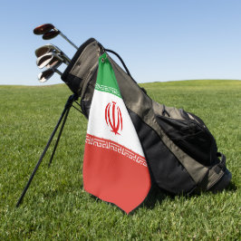 Iran-Flagge Golfhandtuch