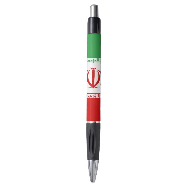 Iran-Flagge Kugelschreiber (Vorderseite Vertikal)