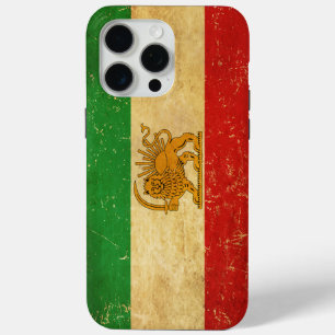 Iran-Flagge Löwe und Sonne Schah des Iran Flagge Case-Mate iPhone Hülle