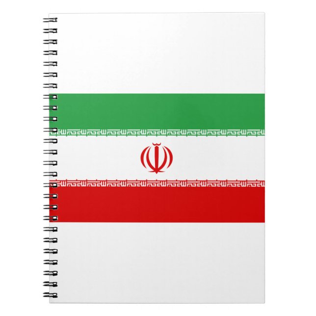 Iran-Flagge Notizblock (Vorderseite)