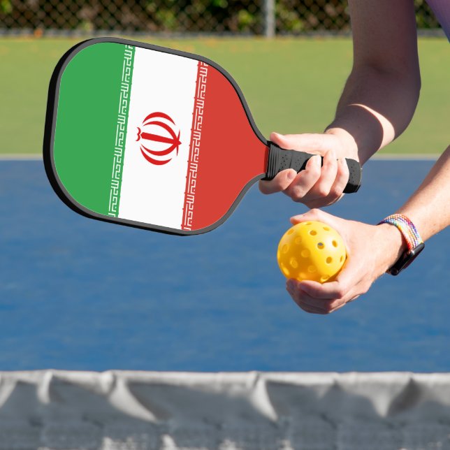 Iran-Flagge Pickleball Schläger (InSitu)