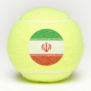 Iran-Flagge Tennisbälle