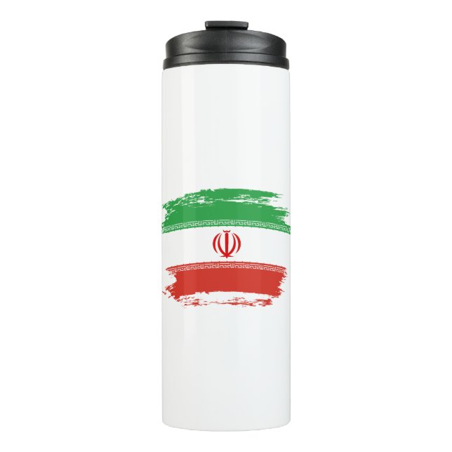 Iran-Flagge Thermosbecher (Vorderseite)