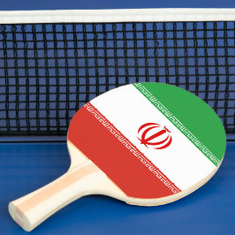 Iran-Flagge Tischtennis Schläger