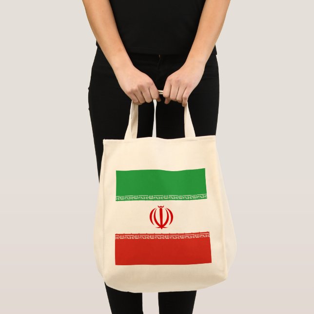 Iran-Flagge Tragetasche (Vorderseite (Produkt))