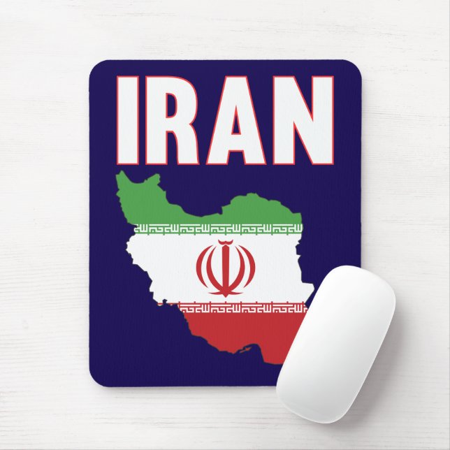 Iran-Flaggenplan für den Iran Mousepad (Mit Mouse)