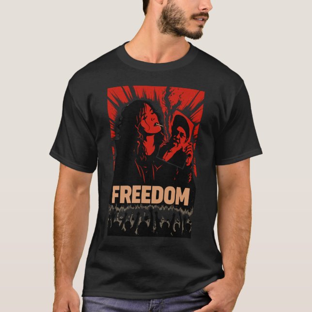 IRAN FREEDOM Revolution of IRAN 2026 T-Shirt (Vorderseite)