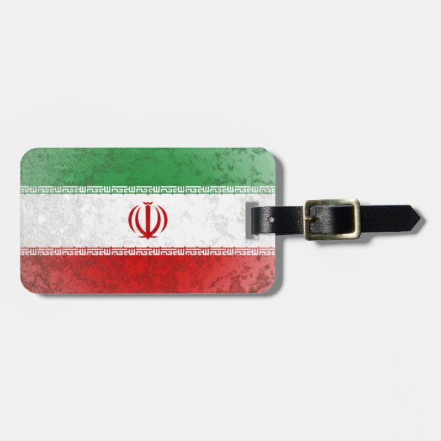 Iran Gepäckanhänger (Vorderseite horizontal)