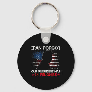 Iran hat vergessen, dass der Präsident 34 Straftat Schlüsselanhänger