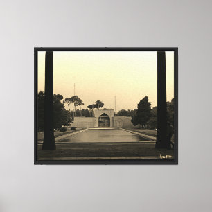 Iran Isfahan Chehel-Sotun-Palast 1970 Leinwanddruck