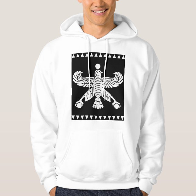 Iran’s First Flag – A Historic Emblem Hoodie (Vorderseite)