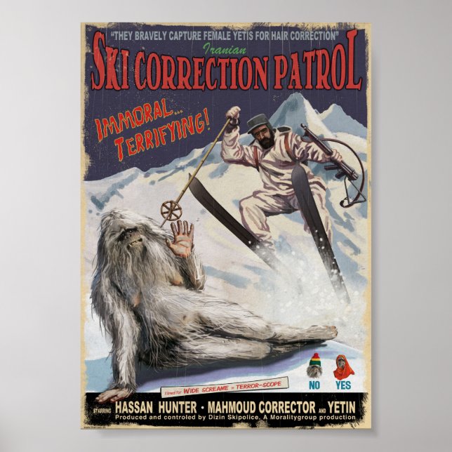 Iran ski poster (Vorne)