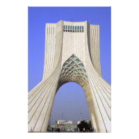 Iran, Teheran. Freiheitsdenkmal in Azadi