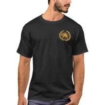 Iranian Flag Lion with Sword Emblem Logo  T-Shirt
