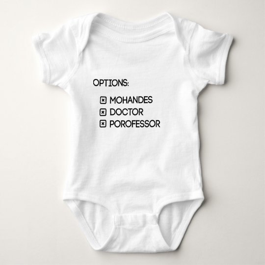 Iranian Standard Job Options Baby Strampler