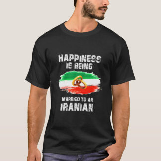 Iranisch-persische Hochzeit Iran Ehe Erbe Roo T-Shirt