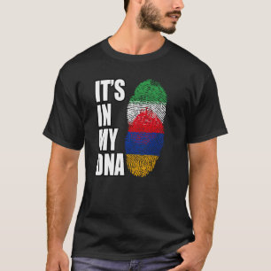 Iranisch und Armenisch gemischte DNA-Flagge Erbe T-Shirt