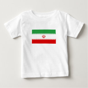 Iranische Flagge Baby T-shirt