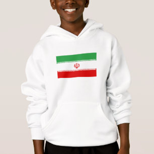 Iranische Flagge Hoodie