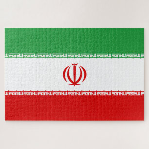 Iranische Flagge (Iran) (Persisch)