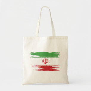 Iranische Flagge - Kunst Tragetasche