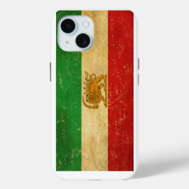 Iranische Flagge - Löwe und Sonnenschein - Flagge Case-Mate iPhone Hülle