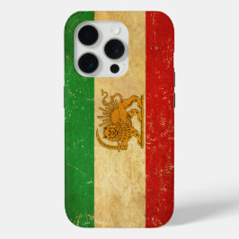 Iranische Flagge - Löwe und Sonnenschein - Flagge Case-Mate iPhone Hülle