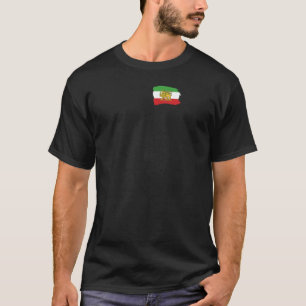 Iranische Löwenflagge, iranische Flagge, Frauen un T-Shirt