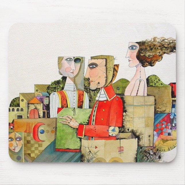 Iranische moderne Kunst Mousepad (Vorne)