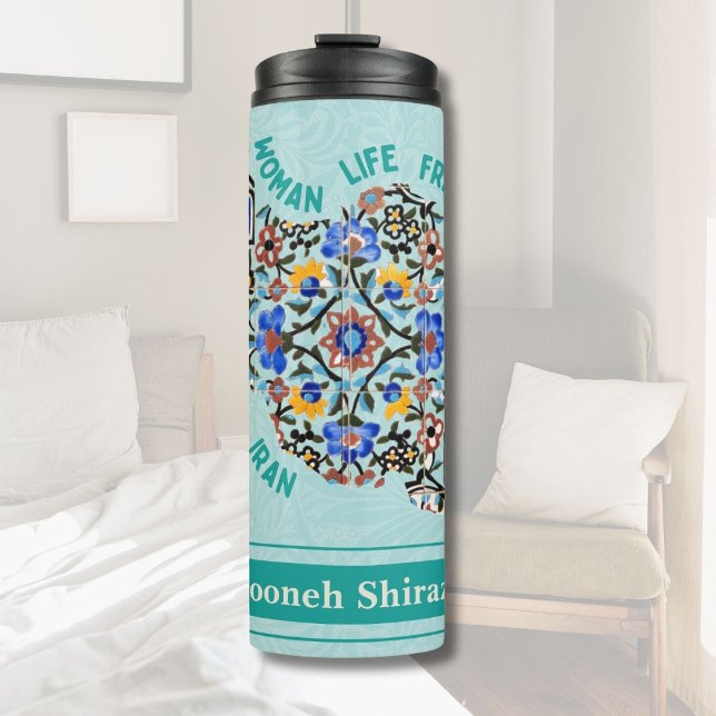 Iranische Weihnachtsgeschenke für Tochter-Uni-Mädc Thermosbecher (Iranian Christmas Gifts for Daughter College Girl)