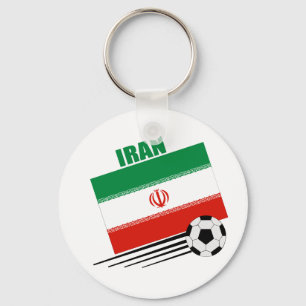 Iranisches Fußball-Team Schlüsselanhänger