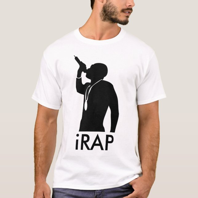 iRAP - Weiß T-Shirt (Vorderseite)