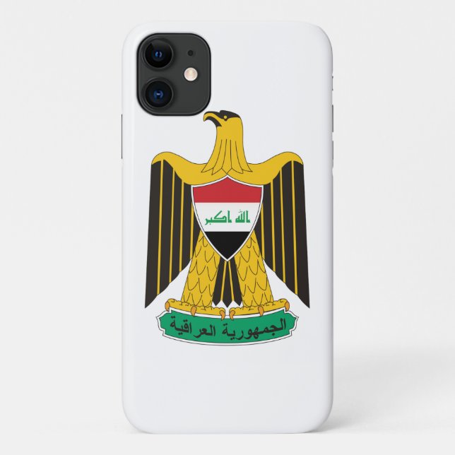 Iraq-Emblem Case-Mate iPhone Hülle (Rückseite)
