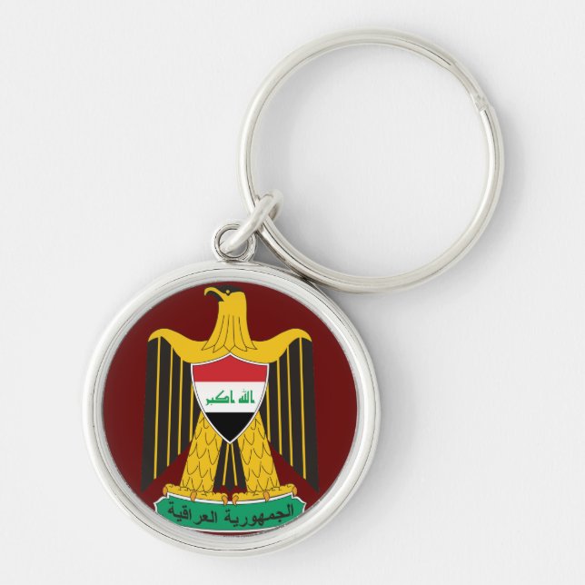Iraq-Emblem Schlüsselanhänger (Vorne)