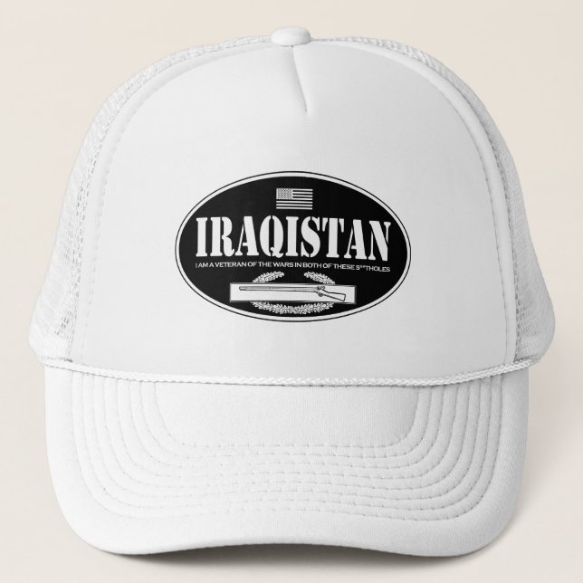 Iraqistan CIB Truckerkappe (Vorderseite)