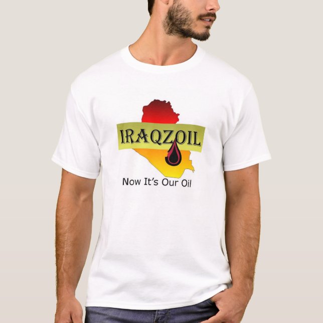 Iraqzoil unser Öl T-Shirt (Vorderseite)