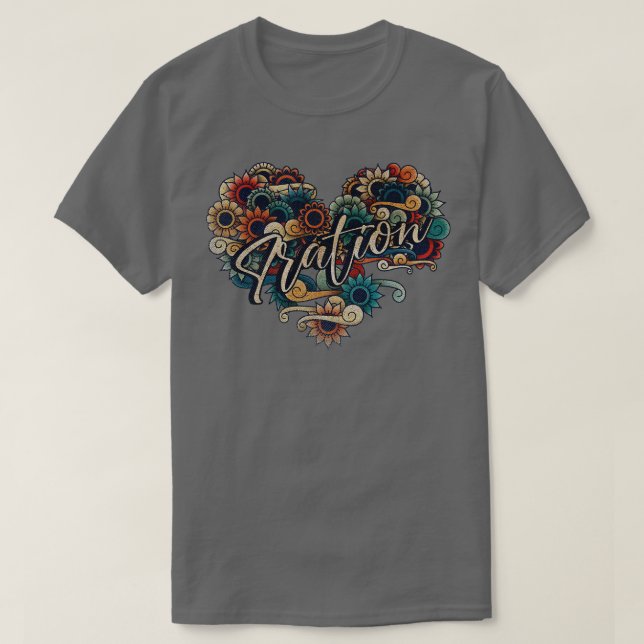 Iration VIGNETTE VINTAG FARBE T-Shirt (Design vorne)