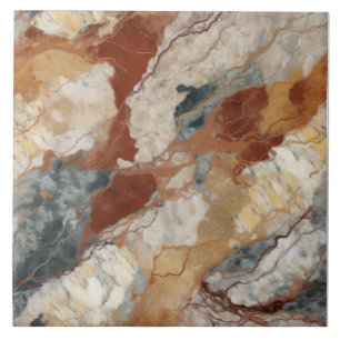 Irdisches Tone-Marmormuster Fliese